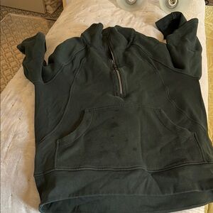 Lululemon sweatshirt in size large green